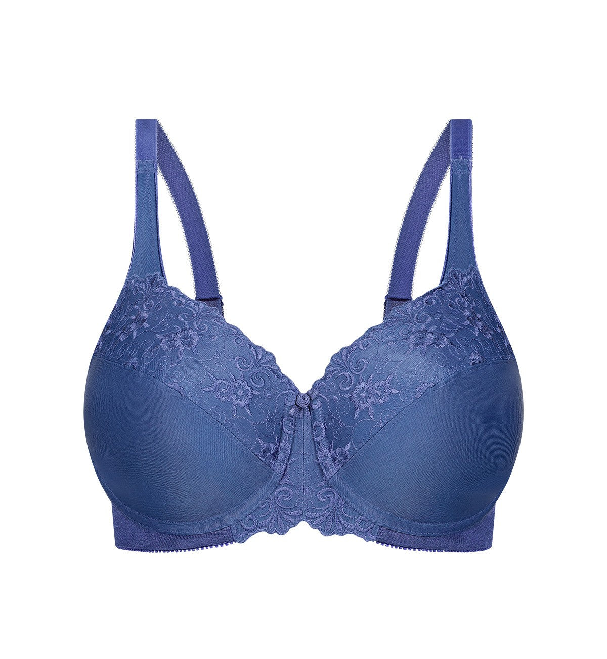 EMBROIDERED MINIMISER BRA - Comfortable & Supportive Underwire Bra for Women - Perfect for Everyday Wear, Work & Special Occasions