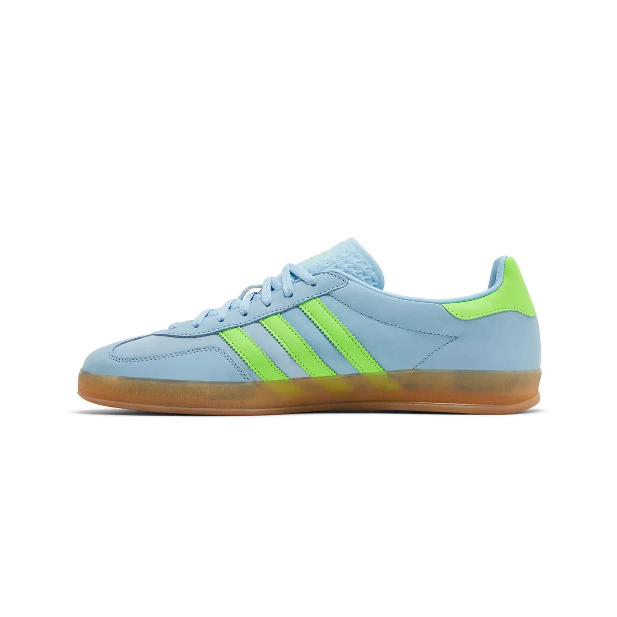 Adidas Gazelle Indoor 'Clear Sky Solar Green' Women's Sneakers 2024 - Comfortable Casual Shoes for Running, Gym & Everyday Wear