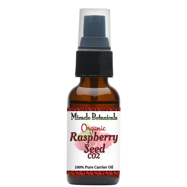 Organic Raspberry Seed Oil - CO2 Extracted (Rubus Idaeus) - Cold Pressed, 100% Pure for Skin Care, Hair Growth & Anti-Aging - Perfect for DIY Beauty Products & Natural Skincare Routine
