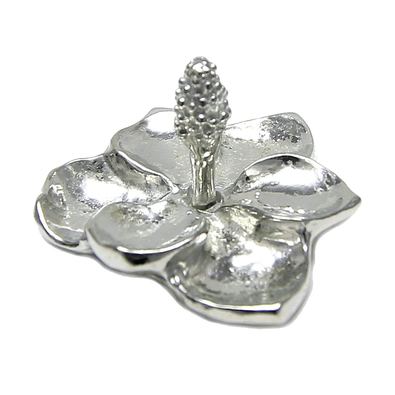 Pewter Magnolia Ring Holder - Handcrafted Jewelry Stand for Women | Gift Box