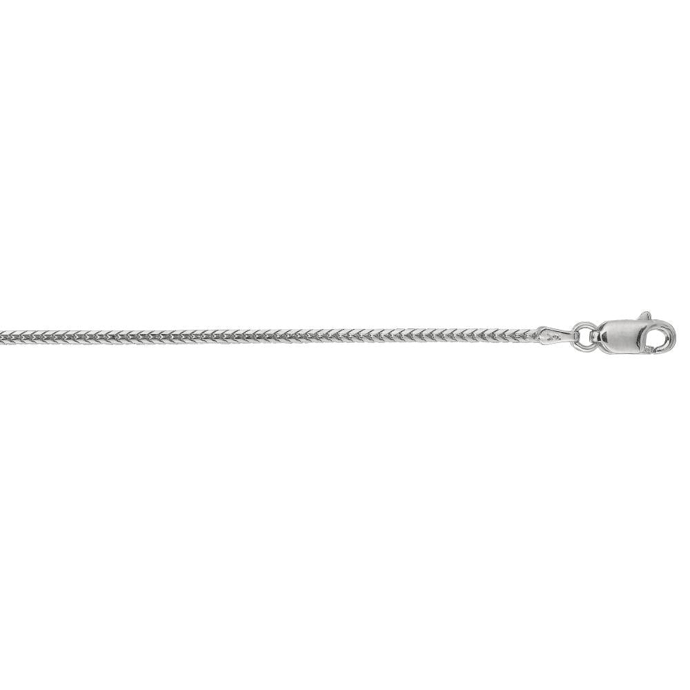 14K Gold 1.6mm Franco Chain Necklace - Dainty & Elegant Jewelry for Women - Perfect for Layering, Everyday Wear & Special Occasions