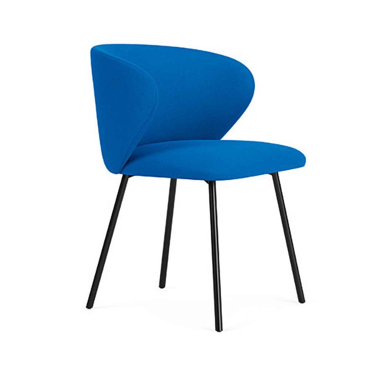 Ellie Fabric Dining Chair - Modern Upholstered Seat for Kitchen, Dining Room & Office - Comfortable & Stylish Home Furniture