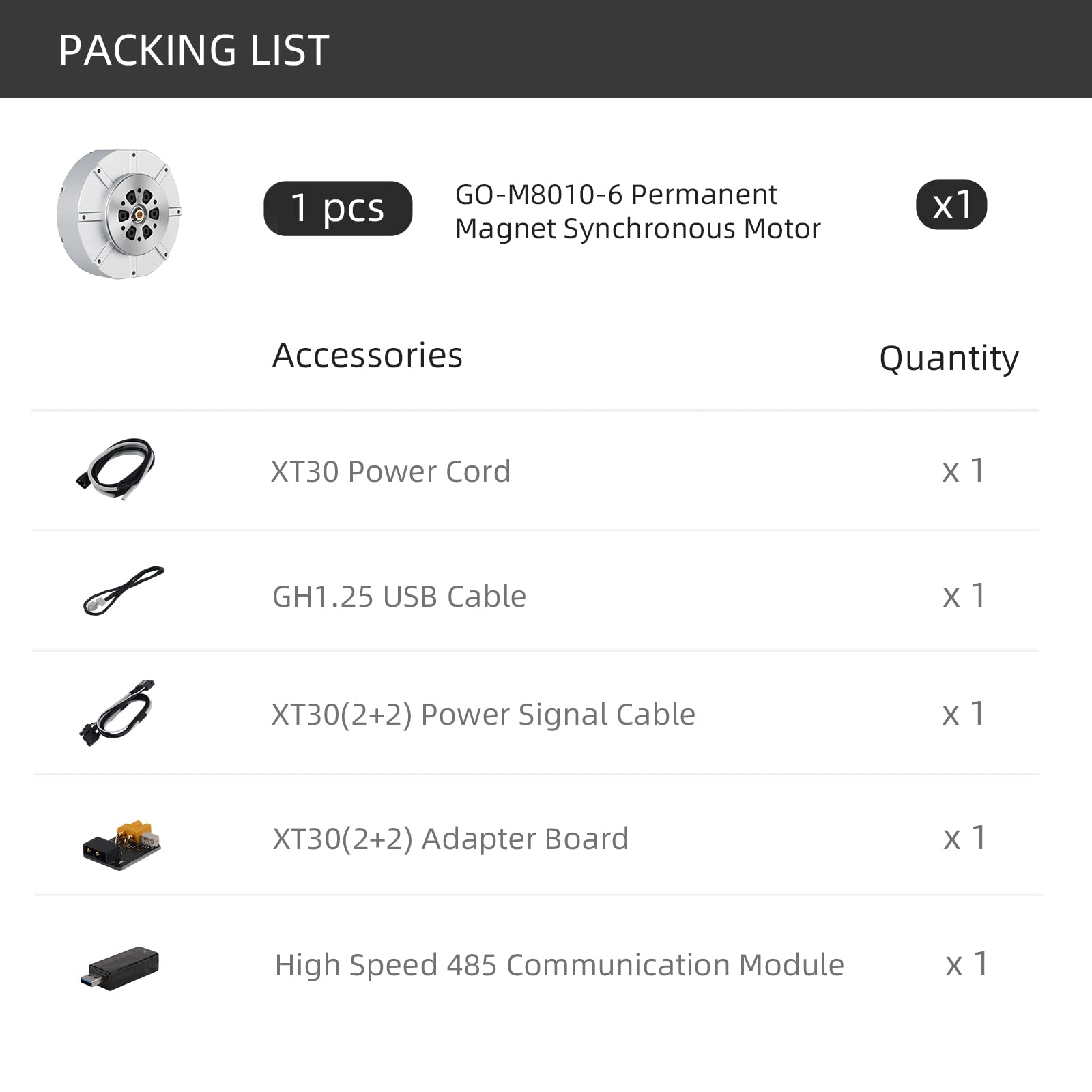 High-Performance GO-M8010-6 Bionic Robot Joint Motor - Permanent Magnet Synchronous Motor for Precision Robotics - Perfect for Robotics Competitions, DIY Projects & STEM Research - Enhance Your Robot's Agility and Control in Industrial Automation & Educational Labs