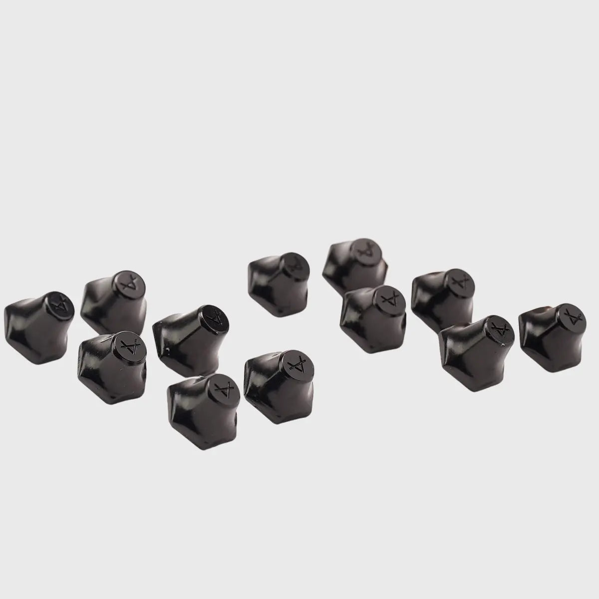 Oxen Black Stud Pack - Durable and Stylish Earrings for Men & Women - Perfect for Parties, Weddings, and Everyday Wear