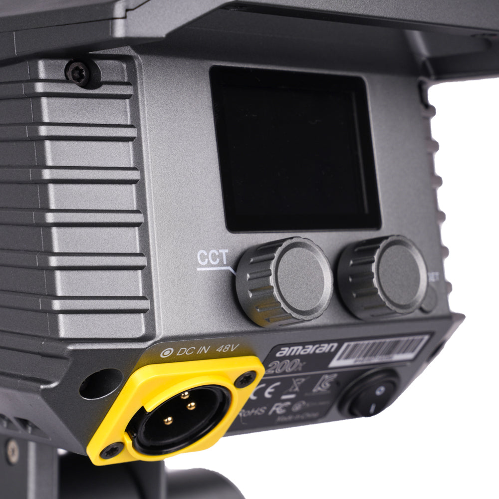 Amaran 200x Bi-Color LED Video Light - 5600K & 3200K Adjustable, High CRI 95+ for Photography, Filmmaking & Studio Lighting