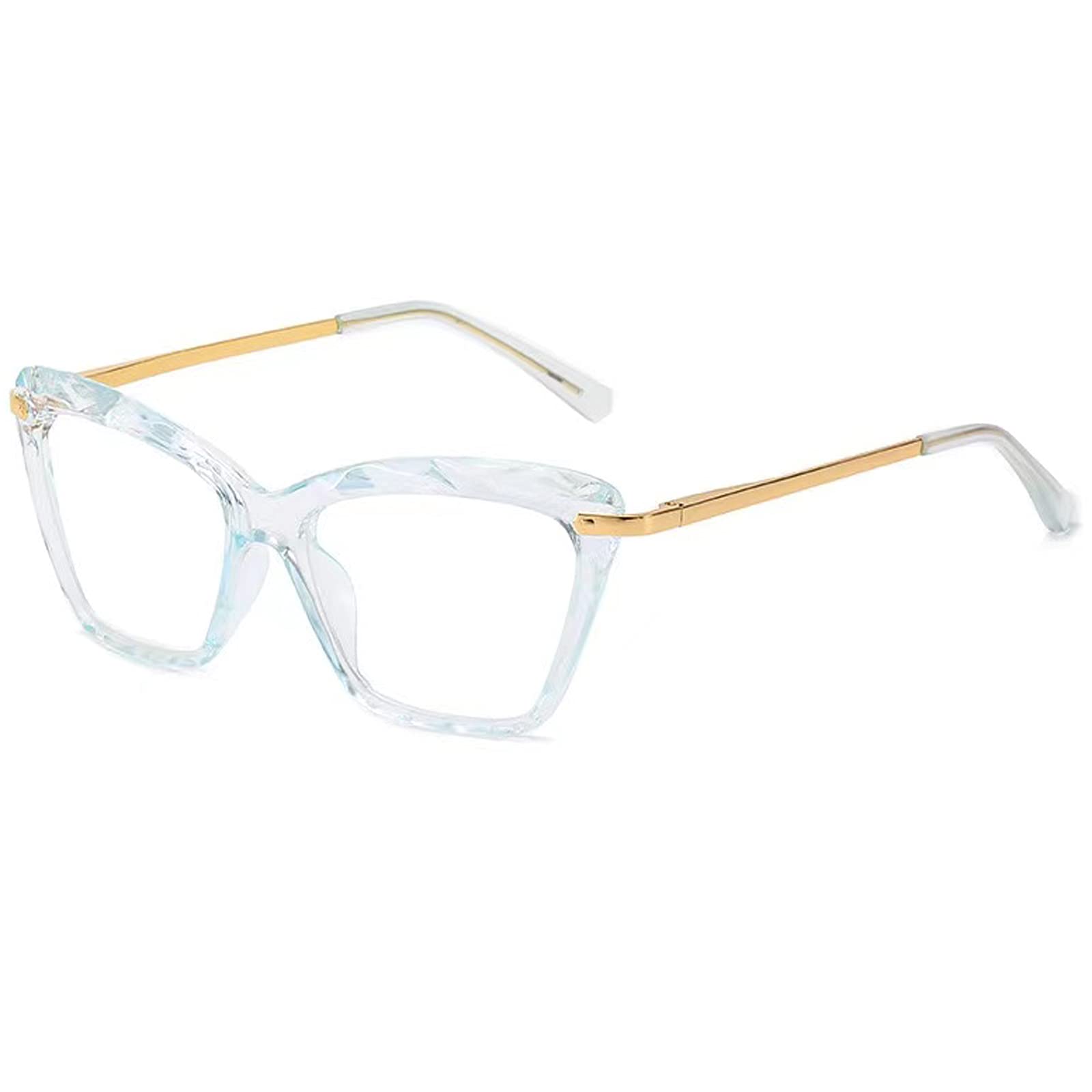 Oriopxic Cat Eye Distance Glasses for Women - Retro Myopia & Nearsighted Eyewear - Perfect for Reading, Driving & Computer Work