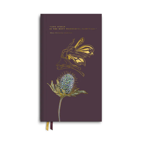 Mauve Fairy Pocket Journal - Aesthetic Mini Notebook for Writing, Sketching & Travel - Perfect for Diary, Planner & Gift Ideas