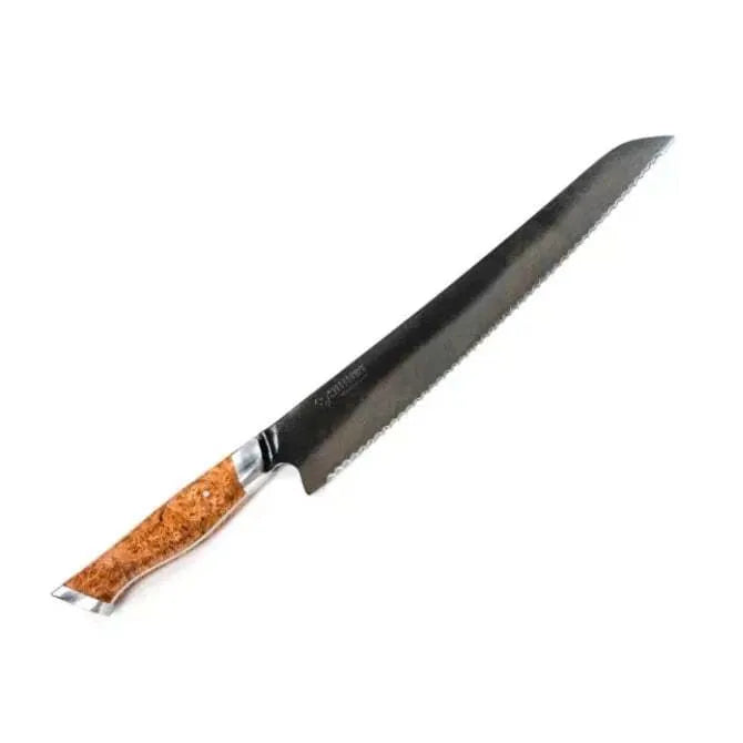 Premium Stainless Steel Bread Knife - Sharp Serrated Blade for Slicing Bread, Cake & Pastries - Perfect for Home Baking, Restaurants & Bakeries