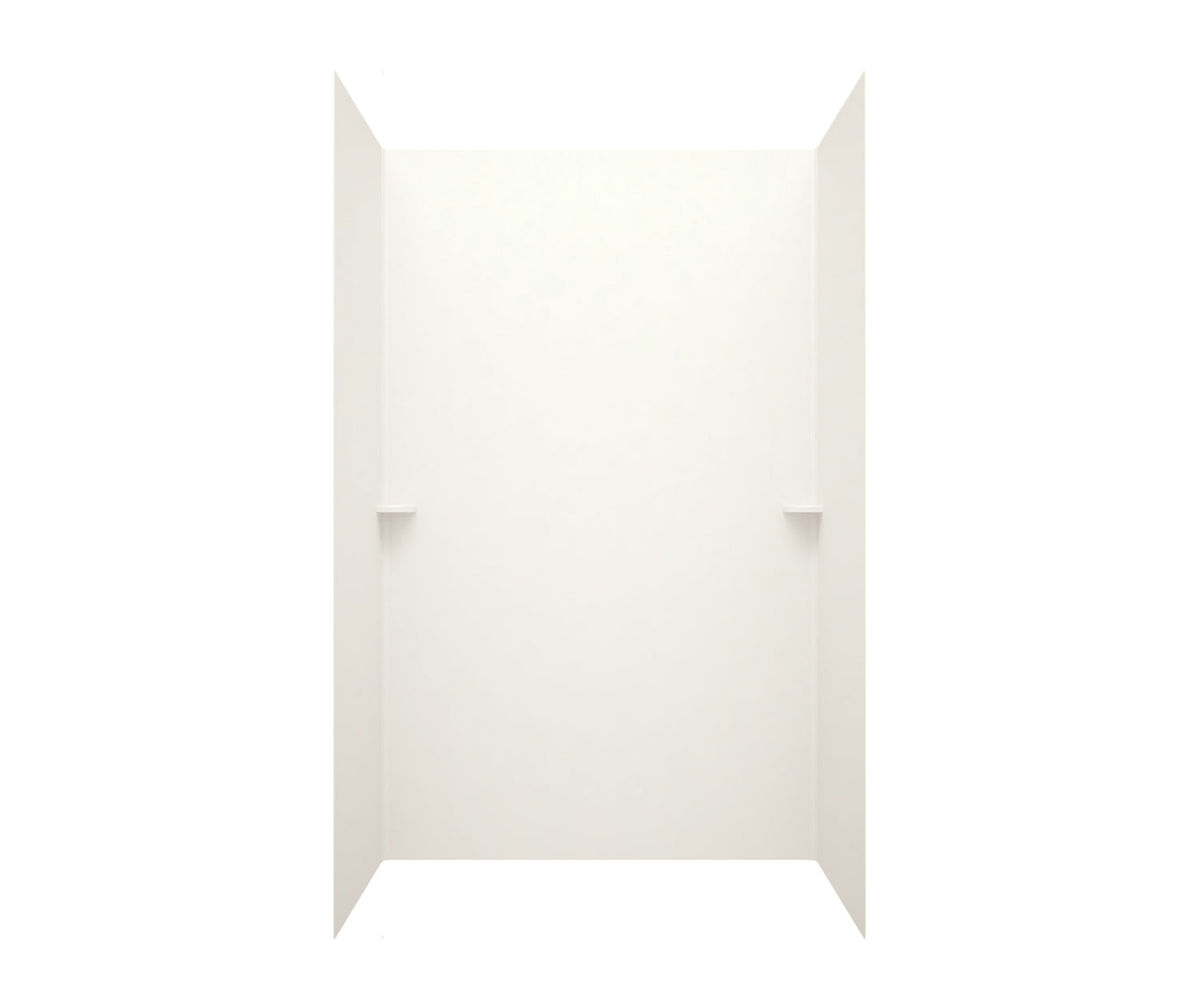 36x48x96 Swanstone Solid Surface Shower Wall Kit - Waterproof & Mold-Resistant Bathroom Remodeling Solution for Modern Homes & Commercial Spaces