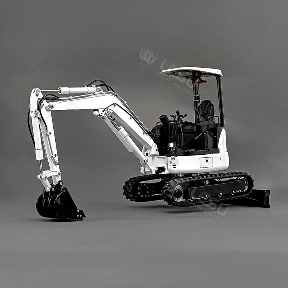 1/14 Scale Mini LESU RC Hydraulic Excavator PC30 - Metal Radio Controlled Digger Toy with Frsky X14 Radio, Sound System & Battery - Construction Site Simulation, Kids Play, Collector's Model