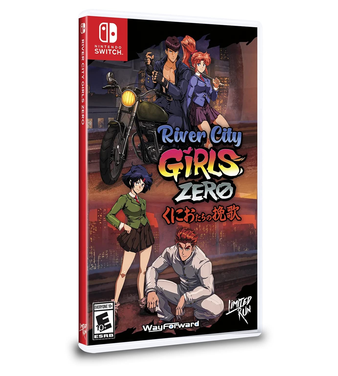 River City Girls Zero Limited Run #139 - Nintendo Switch Game | Classic Beat 'Em Up Action for Retro Gaming Fans