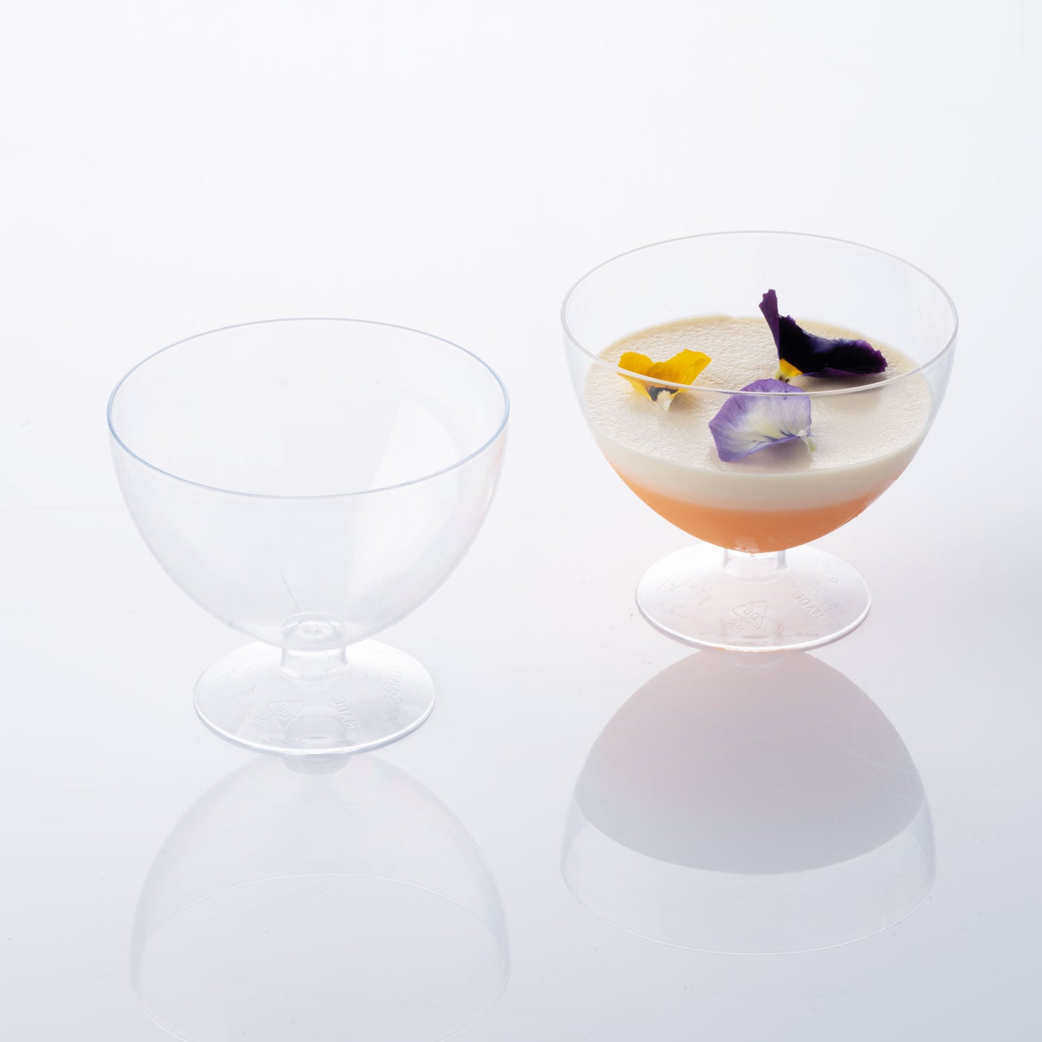 Premium 5.92 oz Round Goblet Glass with Sturdy Base - Elegant Wine & Cocktail Drinking Glass for Parties, Weddings and Home Bar Decor