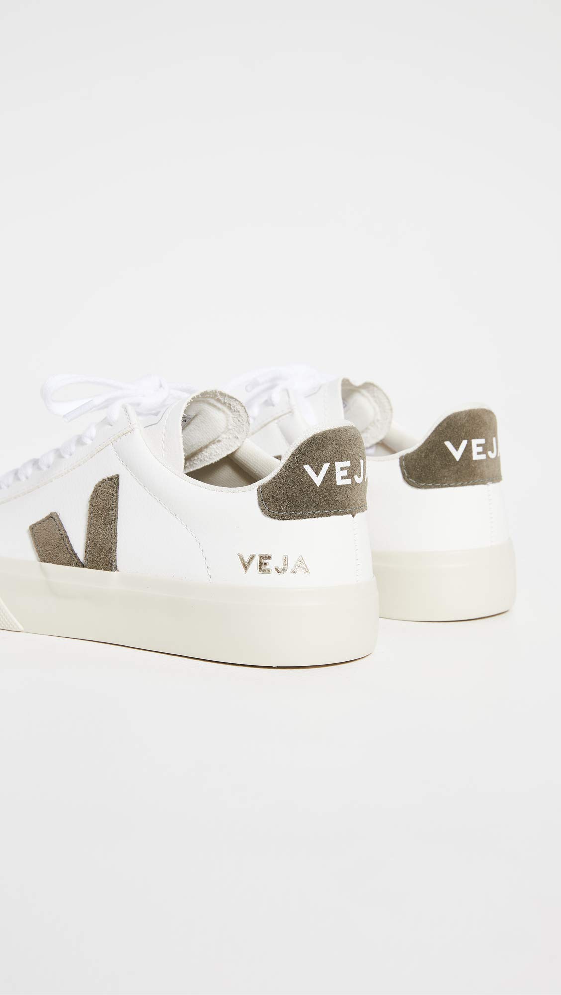 Veja Women's Campo Sneakers - Black & White Vegan Leather Sneakers for Casual Wear, Running & Everyday Comfort | Eco-Friendly Fashion Shoes
