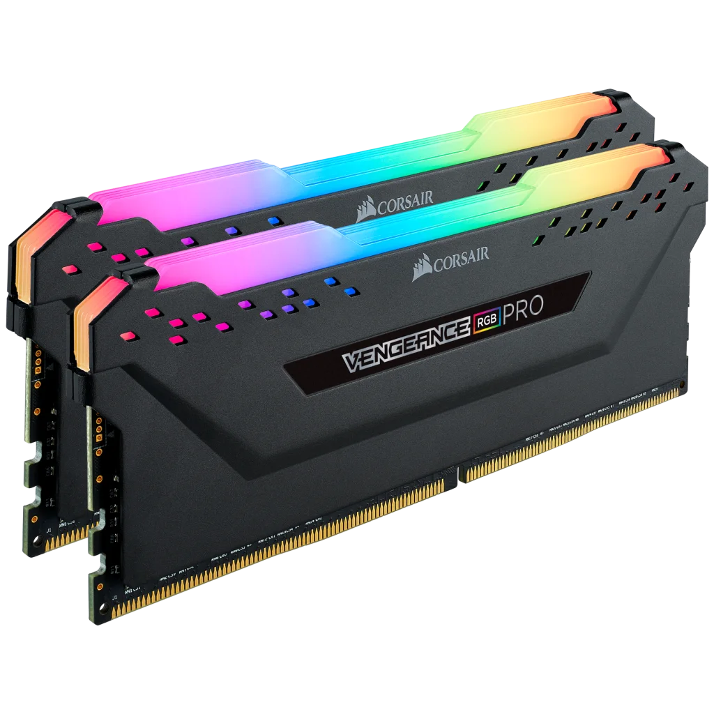 Corsair Vengeance RGB PRO SL 32GB (2x16GB) DDR4 3600MHz Gaming Memory Kit - Black - High Performance RAM for PC Builds, Gaming, and Content Creation