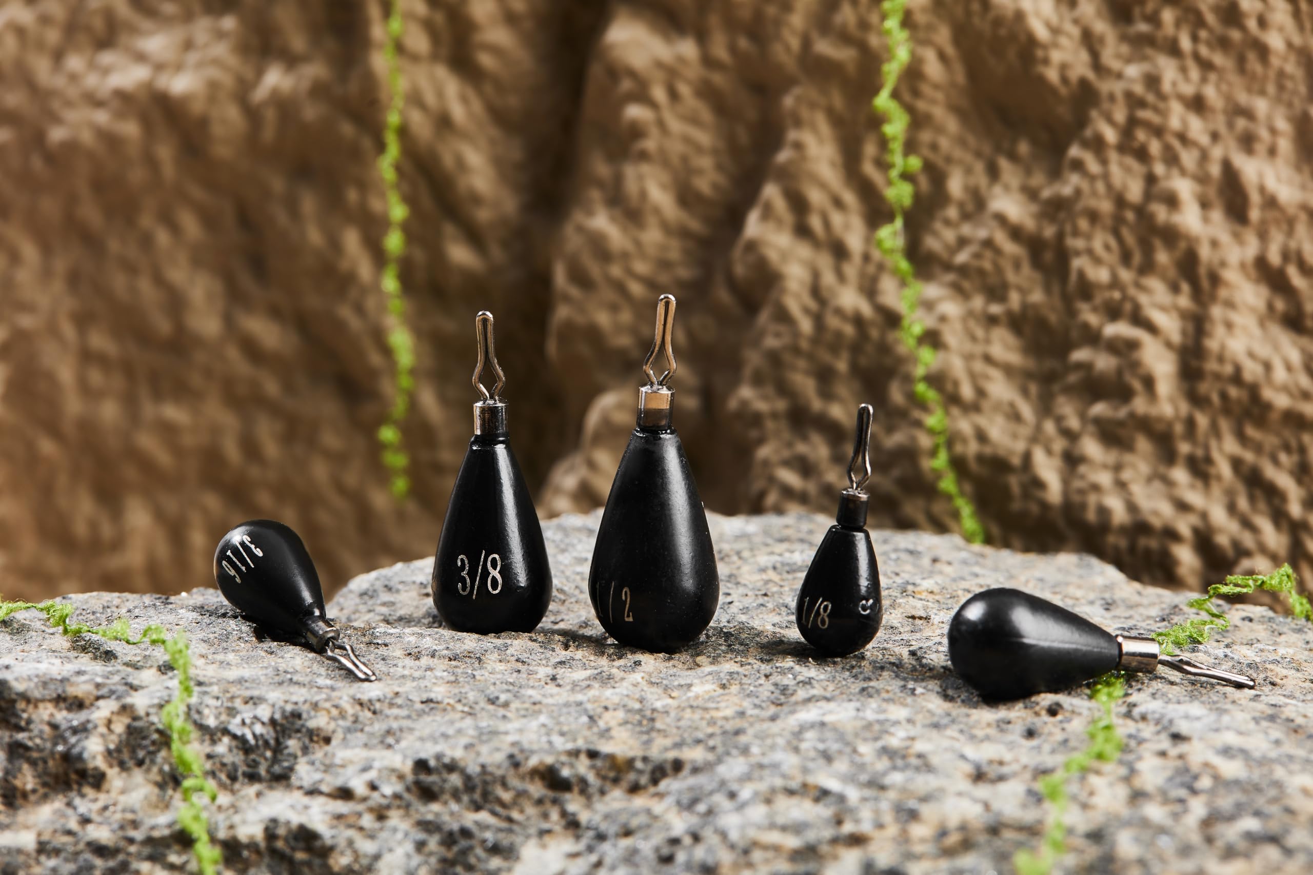 Premium 10-Pack Tungsten Drop Shot Weights Kit - High-Density Fishing Sinkers for Drop Shot Rigs - Perfect for Bass, Walleye & Panfish Fishing in Freshwater Lakes and Rivers