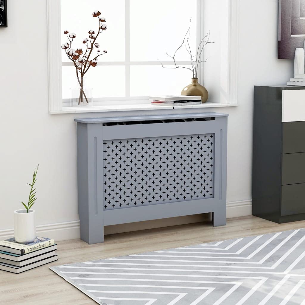 FAMIROSA Radiator Cover Cabinet - MDF Heat Sink for Home Heating - 44.1