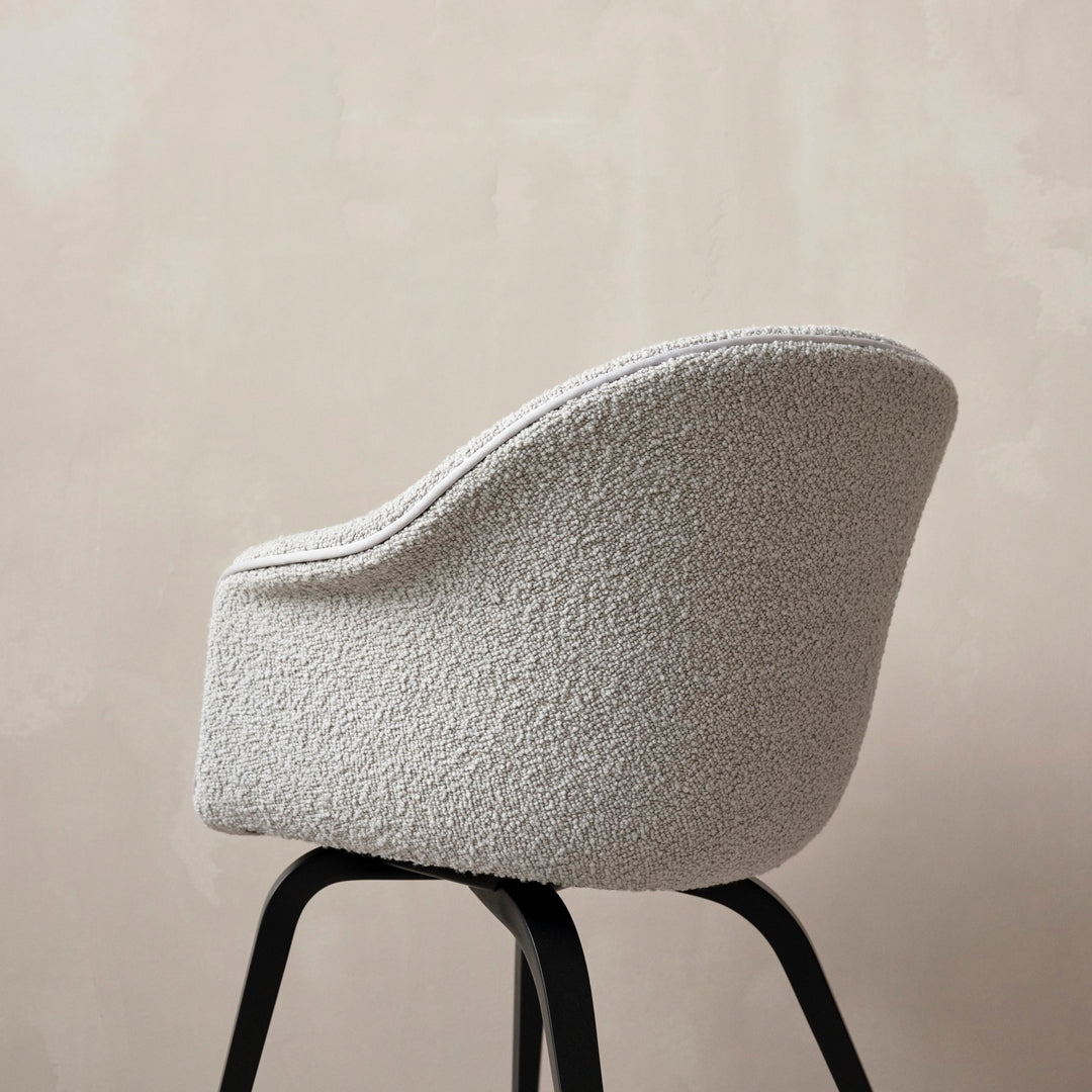 Bat Dining Chair - Solid Wood Base & Fully Upholstered Seat - Modern Kitchen & Dining Room Furniture for Home Decor