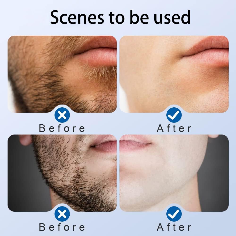 Mini Portable Electric Shaver for Men - Waterproof USB Rechargeable Travel Razor with Black-Silver Gradient Design | Perfect for Business Trips, Gym Bags & Daily Grooming