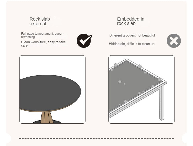 Premium Black Walnut Solid Wood Round Dining Table - 42 Inch Natural Wood Kitchen Table for 4-6 People - Perfect for Dining Rooms, Kitchens, and Open Concept Living Spaces