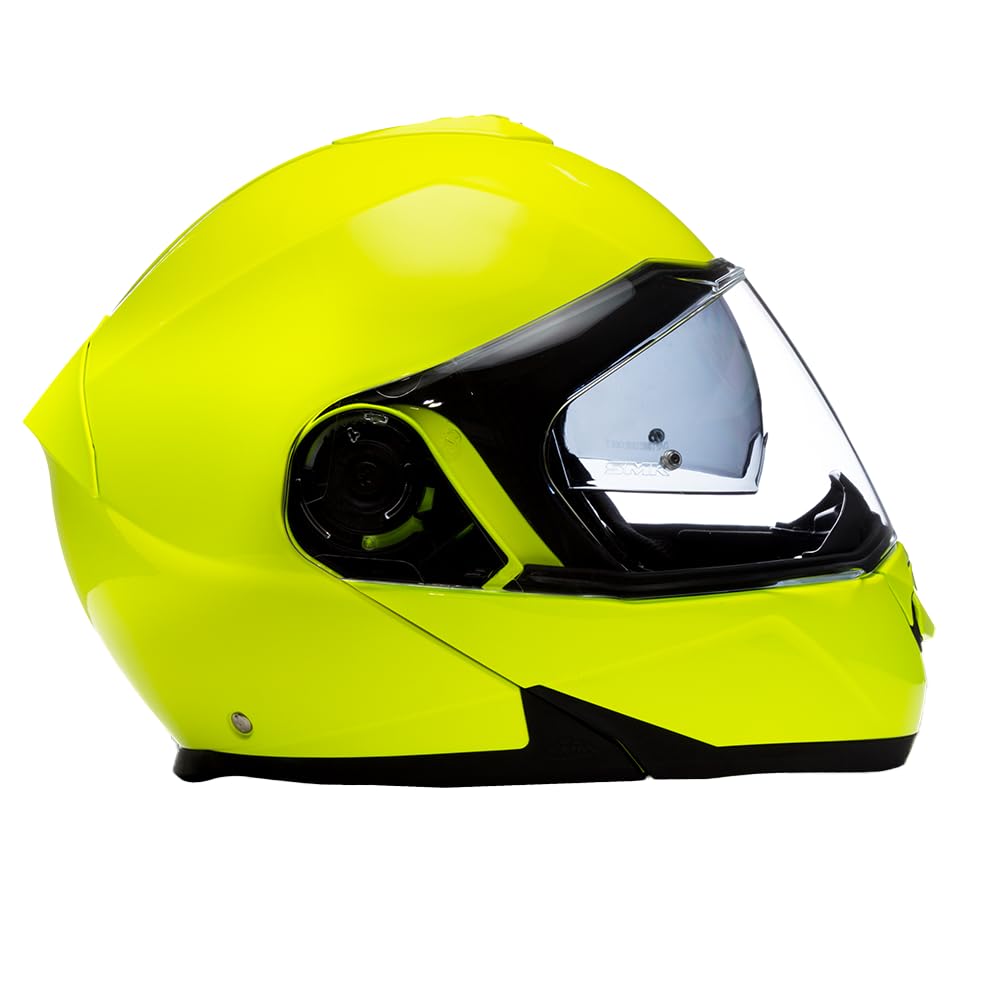 Daytona Helmets Glide Modular Motorcycle Helmet - DOT Approved Flip Up Full Face Helmet with Bluetooth & Dual Visors for Men, Women & Youth - Perfect for Commuting, Touring & Adventure Riding