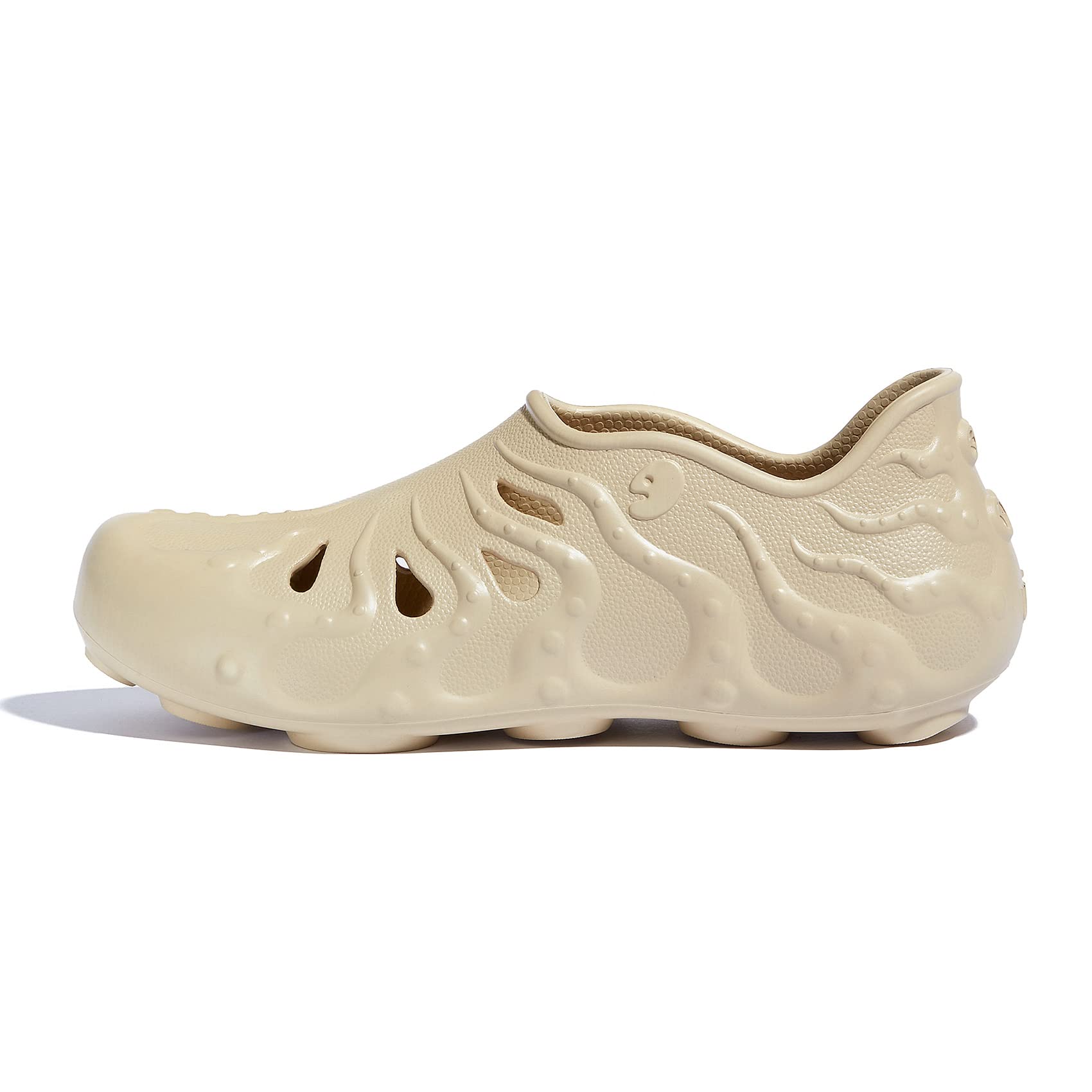 UIN Men's Clog Garden Shoes - Slip On Beach Outdoor Slippers & Sandals with Octopus Design - Perfect for Gardening, Beach Walks, and Casual Wear