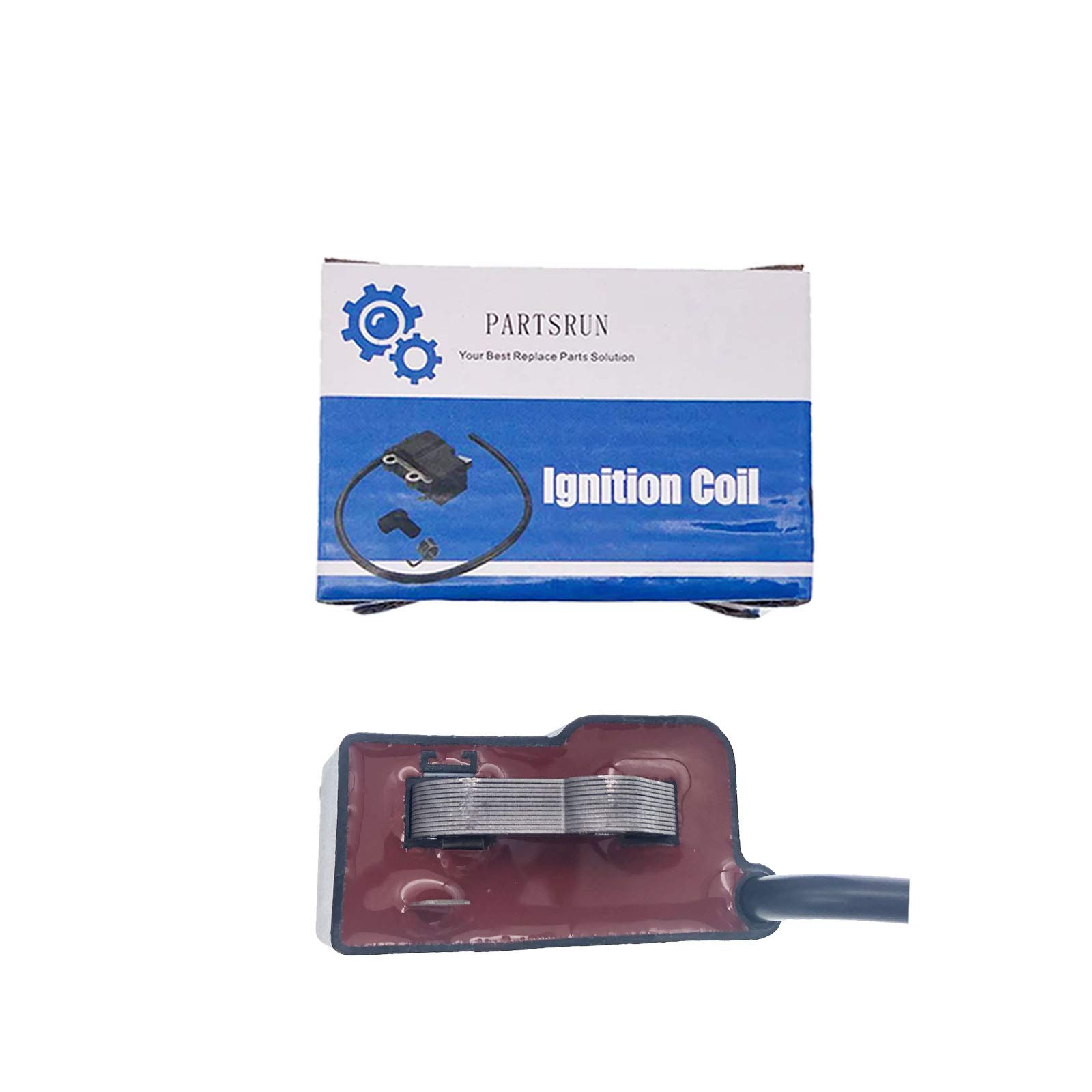PARTSRUN Genuine Ignition Coil Replacement for 545108101 - Compatible with 125B 125BVX 125BX Handheld Blower ZF191-1 - Perfect for Lawn Maintenance & Leaf Blower Repair