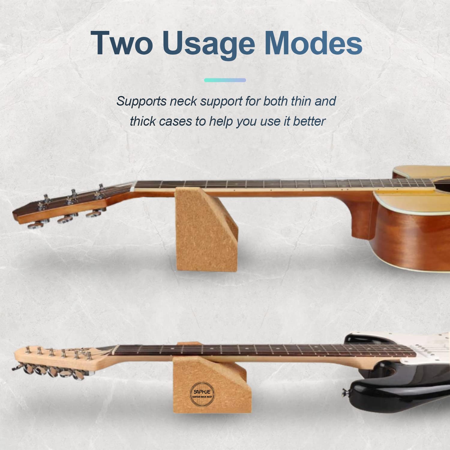 SAPHUE Guitar Neck Rest & Support Pillow - Ergonomic Luthier Tool for Guitar, Bass & String Instrument Repair - Perfect for Luthiers, Musicians & DIY Guitar Maintenance