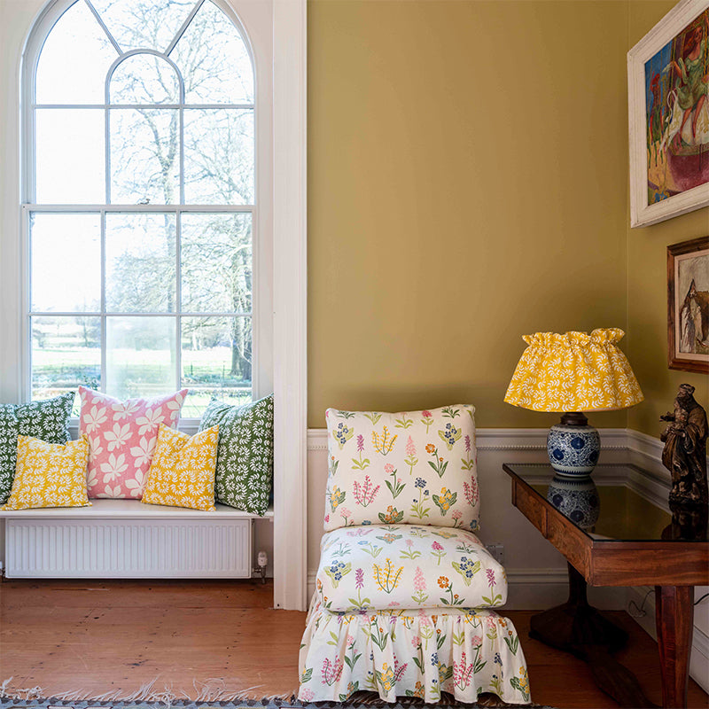 Flirty Skirt Lampshade - Ashdown Chartreuse Small Size for Women | Perfect for Parties, Date Nights & Special Occasions