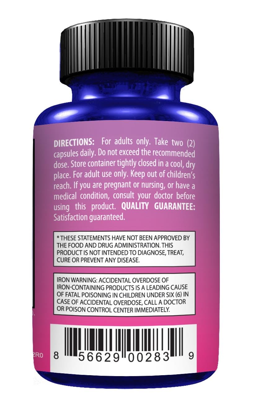 Premium Hair Growth Formula with 5000mcg Biotin & Hydrolyzed Collagen - Stimulates Hair Growth & Skin Radiance | Hair, Skin & Nails Supplement for Men & Women | 60 Capsules (30-Day Supply) | Perfect for Thinning Hair, Brittle Nails & Dull Skin Care Routine