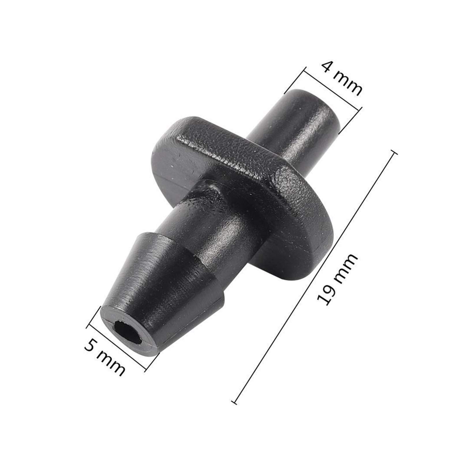 4mm & 7mm Barb Hose Connectors - 50pcs for Garden & Drip Irrigation
