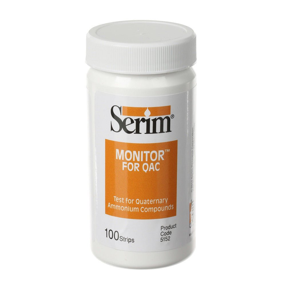 Quat Test Strips 0-1000ppm | Professional Disinfectant Concentration Tester | Ideal for Hospitals, Restaurants & Home Cleaning
