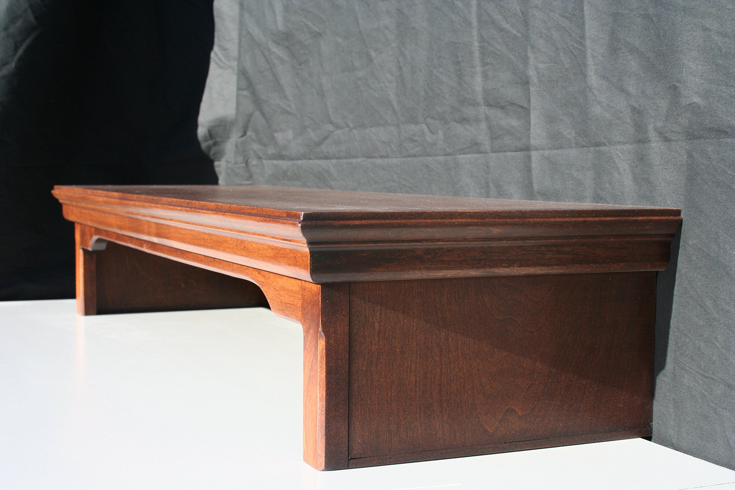 Alder Wood TV/Monitor Riser Stand - 26