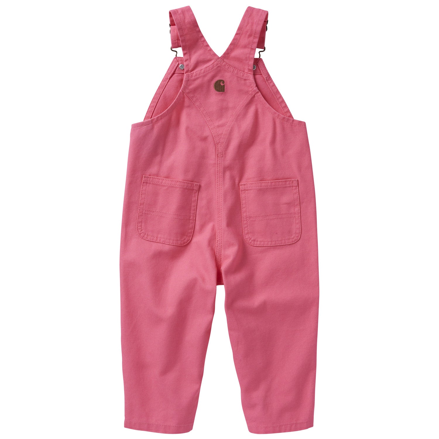 Carhartt Kids' Loose Fit Canvas Bib Overalls - Durable Denim Workwear for Boys & Girls - Perfect for Farm, Play & Outdoor Activities