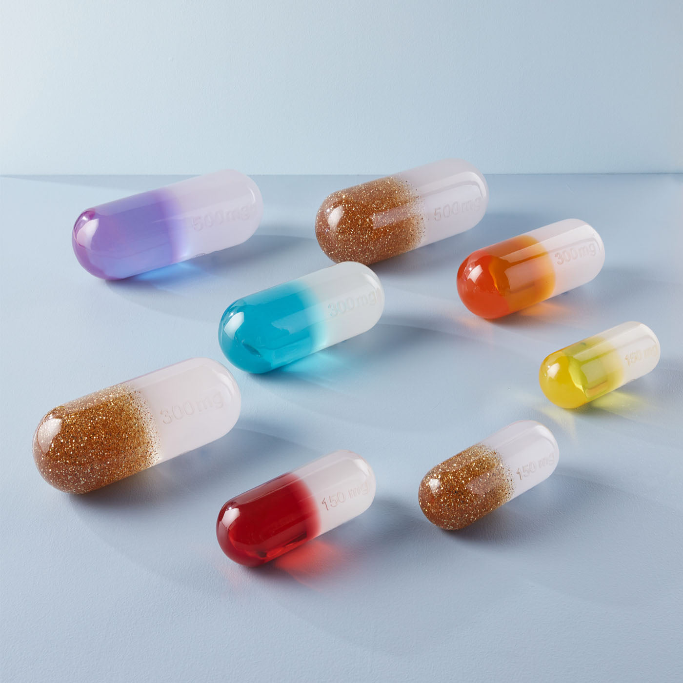 Small Acrylic Pills Organizer - Portable Daily Medication Box for Vitamins & Supplements - Perfect for Travel, Home, and Office Use