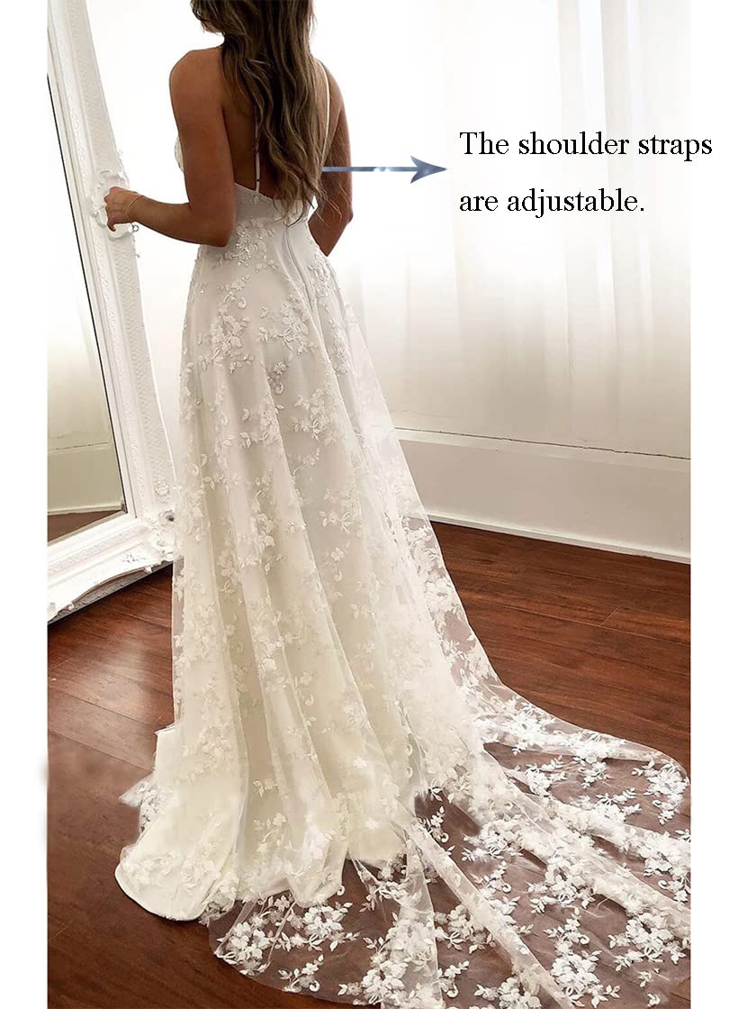 Elegant 2024 Lace Mermaid Wedding Dress with Sleeves - Beach Bride Gown for Women | Perfect for Beach Weddings, Destination Ceremonies & Romantic Photoshoots