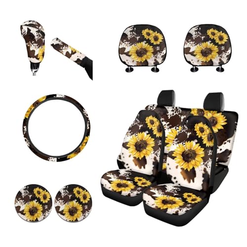 Sunflower Brown Cow Print-add