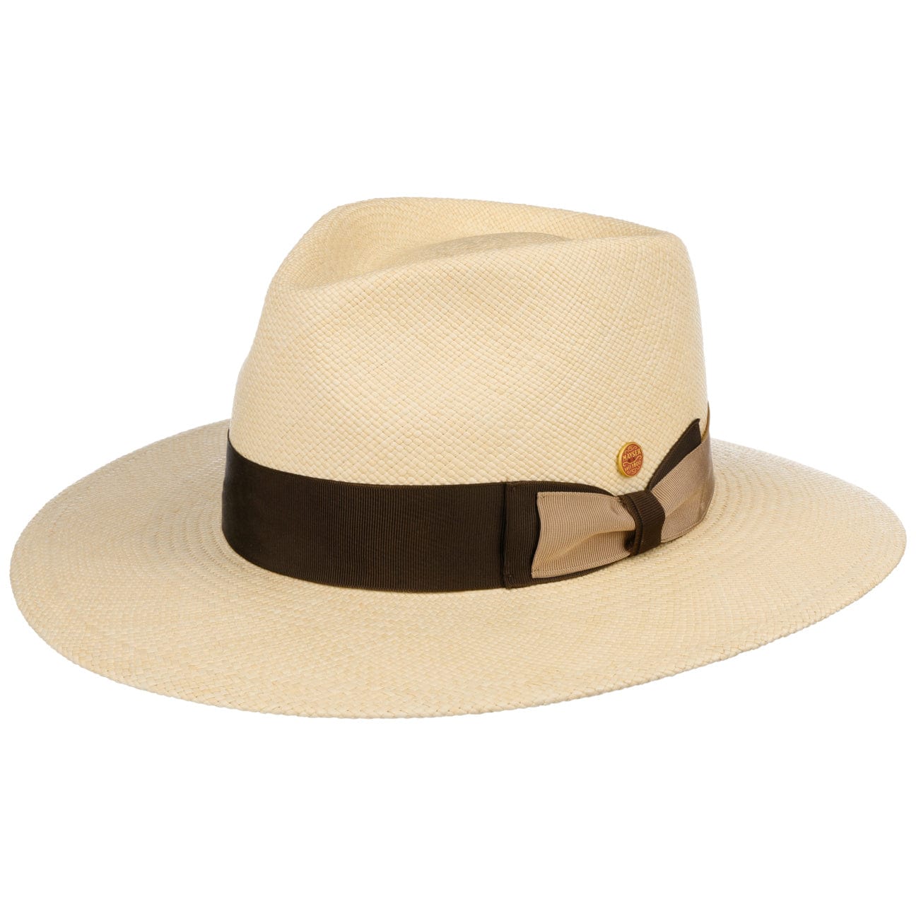 Mayser Nizza Classic Panama Hat for Men & Women - Lightweight & Breathable Summer Sun Hat for Beach, Travel, and Outdoor Activities