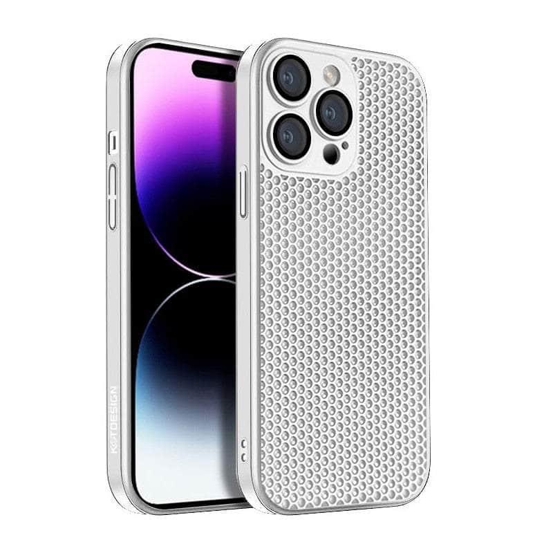 Premium Heat Dissipation Cooling Case for iPhone 15 Plus - Shockproof & Anti-Scratch Protection - Perfect for Gaming, Streaming & Heavy Usage