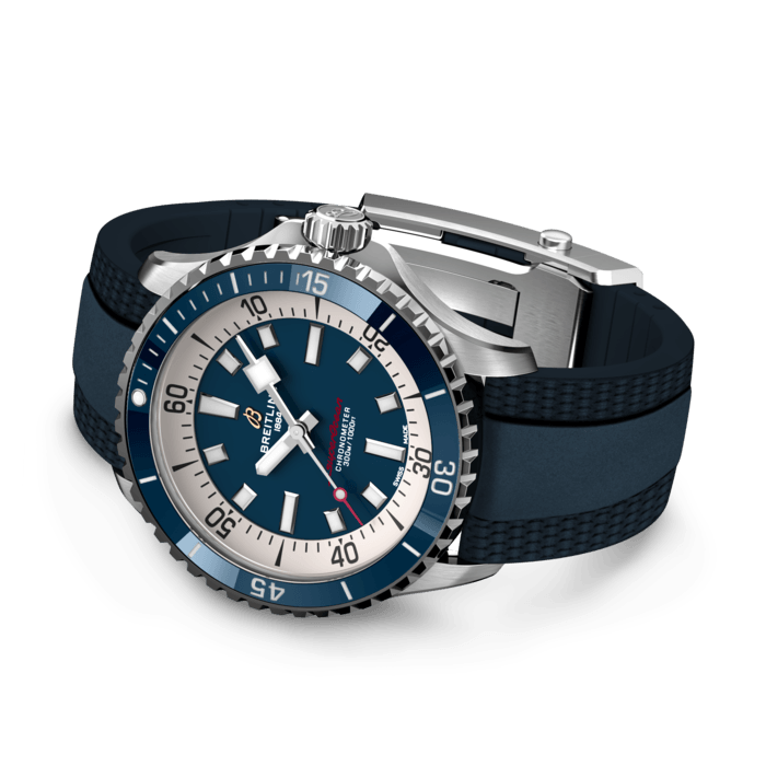 Breitling SUPEROCEAN Automatic 46mm Stainless Steel Men's Diving Watch - Luxury Waterproof Timepiece for Scuba Diving, Swimming & Outdoor Adventures