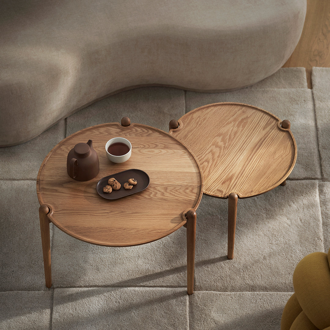 Modern Aria Coffee Table - Mid-Century Design, Solid Wood, Living Room Centerpiece - Perfect for Small Spaces, Apartments & Cozy Home Decor