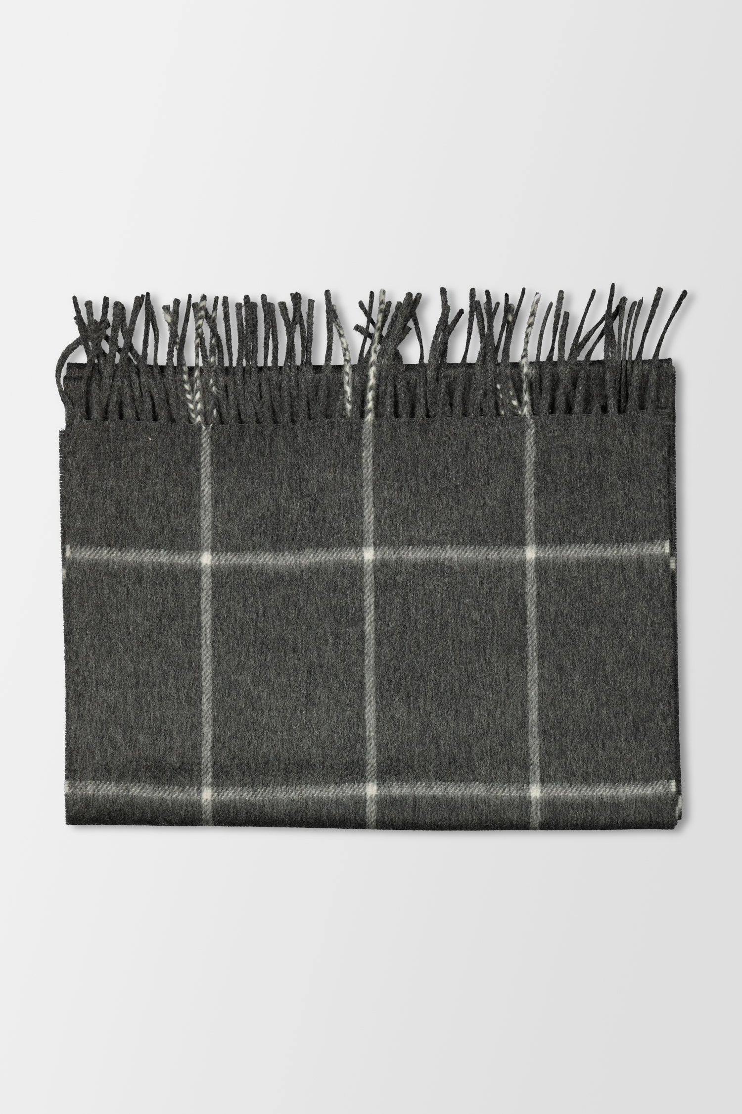 Joshua Ellis Premium Grey Cashmere Scarf for Men & Women - Soft Winter Wrap for Cold Weather, Travel & Fashion Accessories