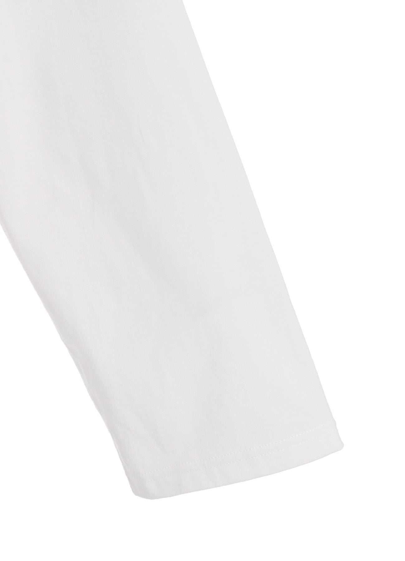 Soft Cotton Jersey Round Hem Jumbo T-Shirt with Long Sleeves - Comfortable Oversized Fit for Casual Wear, Lounge & Everyday Outfits