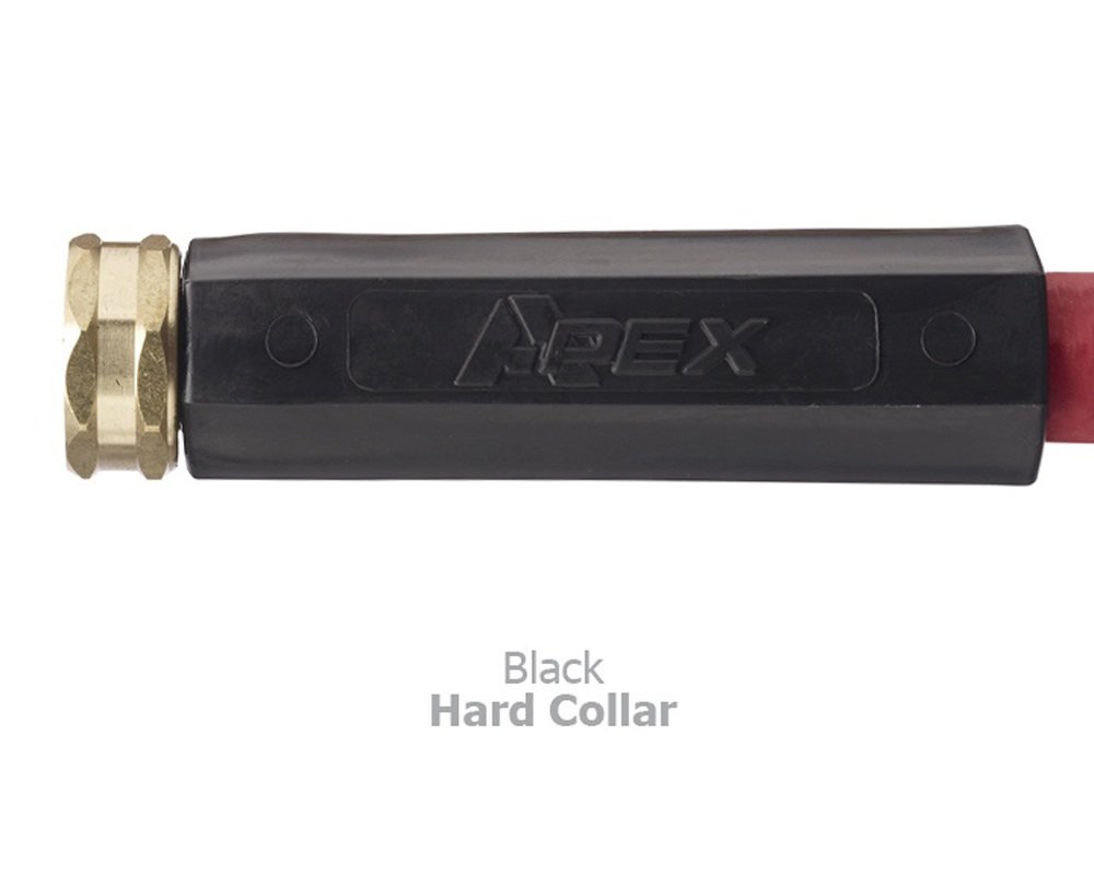 Apex 8695-50 Commercial All Rubber Hot and Cold Water Hose, 5/8-Inch x 50-Feet - Heavy Duty for Industrial, RV & Outdoor Use