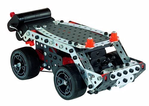 MECCANO Erector Super Construction 25-in-1 Motorized Building Set - 638-Piece STEM Educational Toy for Kids Ages 10+ | Creative Engineering Kit for School Projects & Hands-On Learning