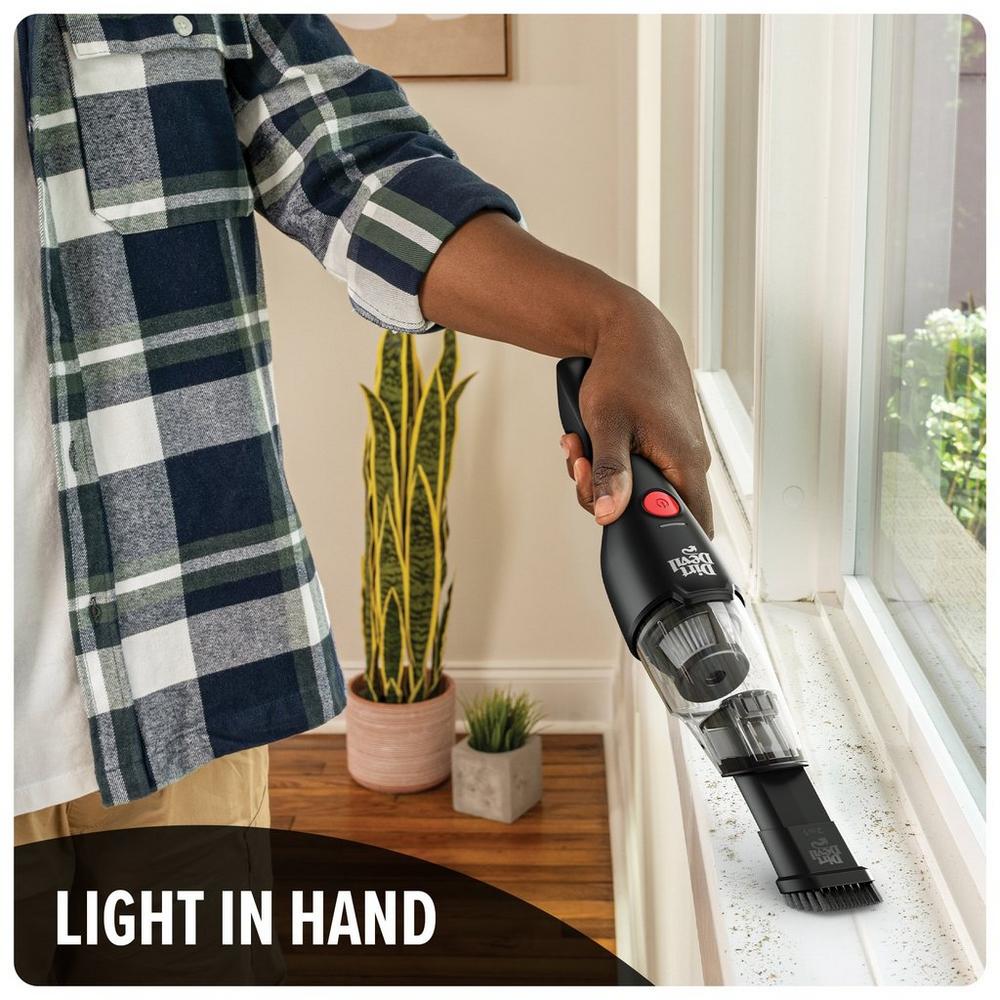 Multi-Surface Extended Reach Cordless Hand Vacuum Cleaner - Upright & Grab & Go Bundle for Car, Home, and Pet Hair Cleaning