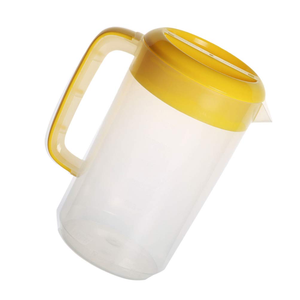 **Cabilock Clear Glass Milk Tea Pitcher with Scale - 32oz Transparent Tea Kettle for Iced Tea, Coffee & Juice - Perfect for Homemade Beverages, Measuring & Serving Cold Drinks**