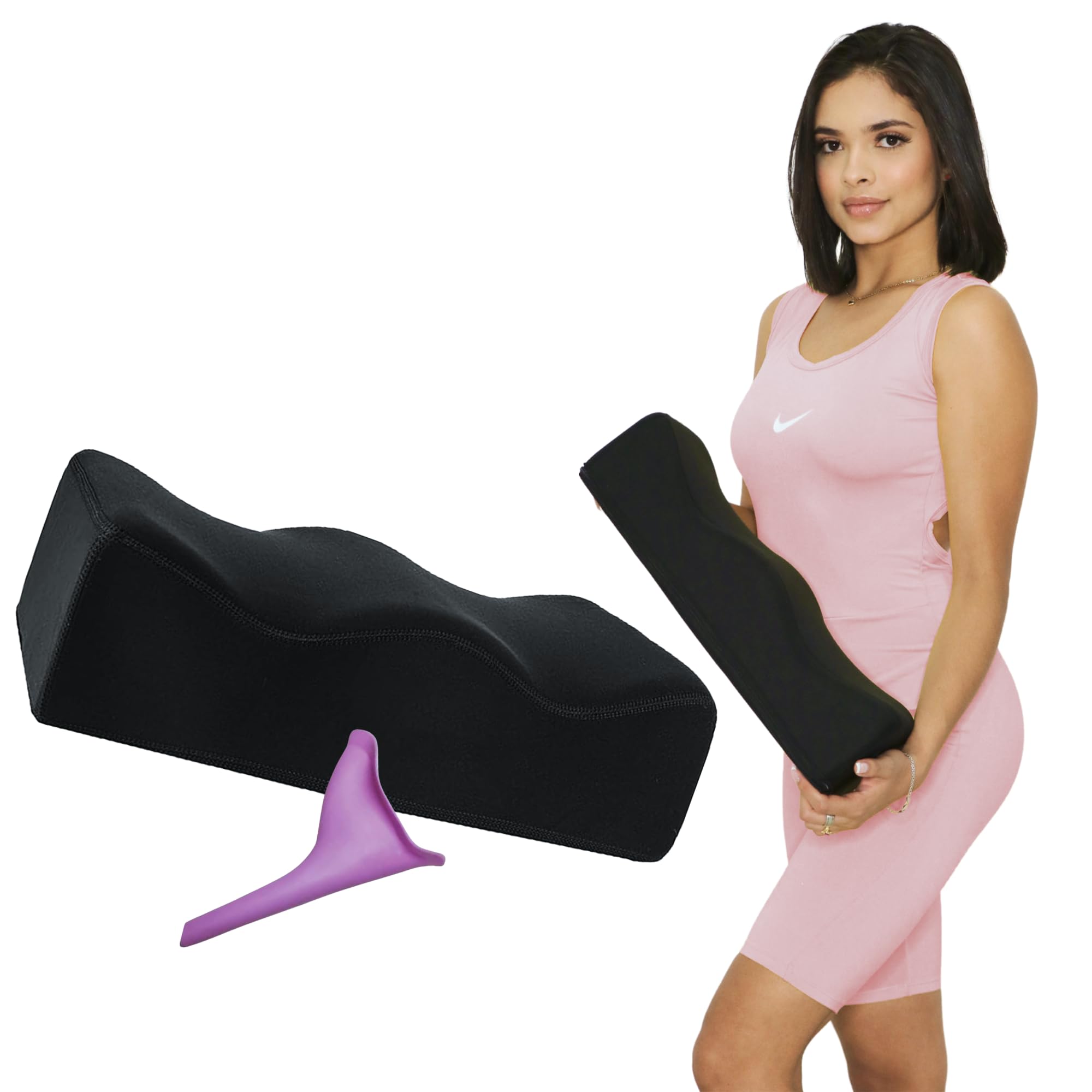 Post-Surgery BBL Pillow - Lightweight Butt Cushion with Urinal for Comfort & Recovery
