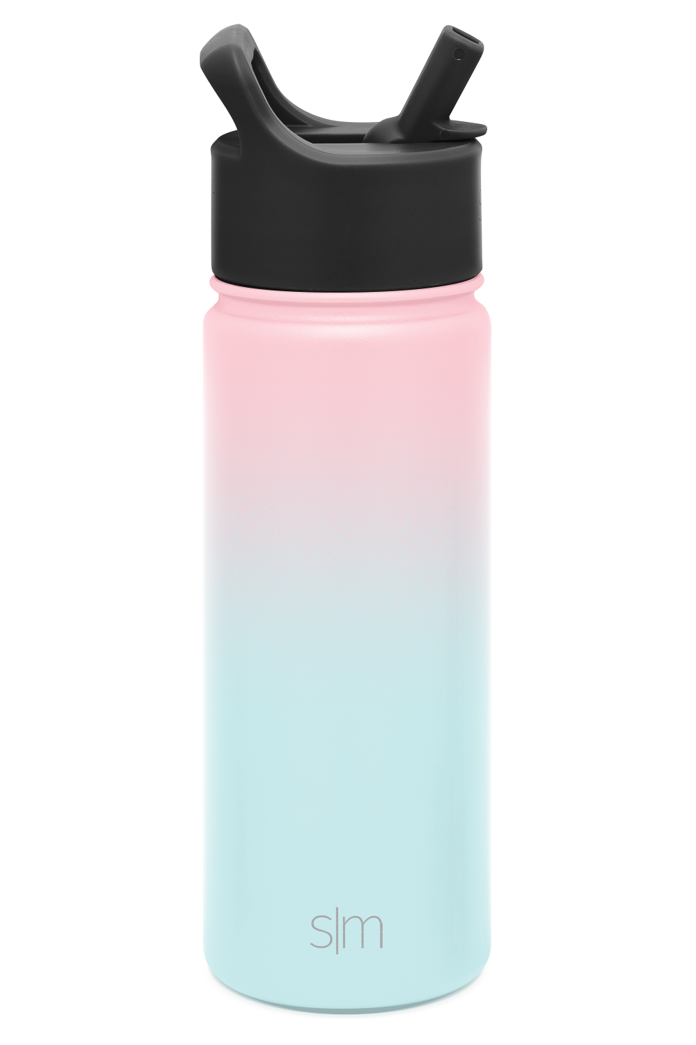 Summit Insulated Stainless Steel Water Bottle with Straw Lid - Leakproof, BPA-Free, 20oz - Perfect for Hiking, Gym & Outdoor Adventures