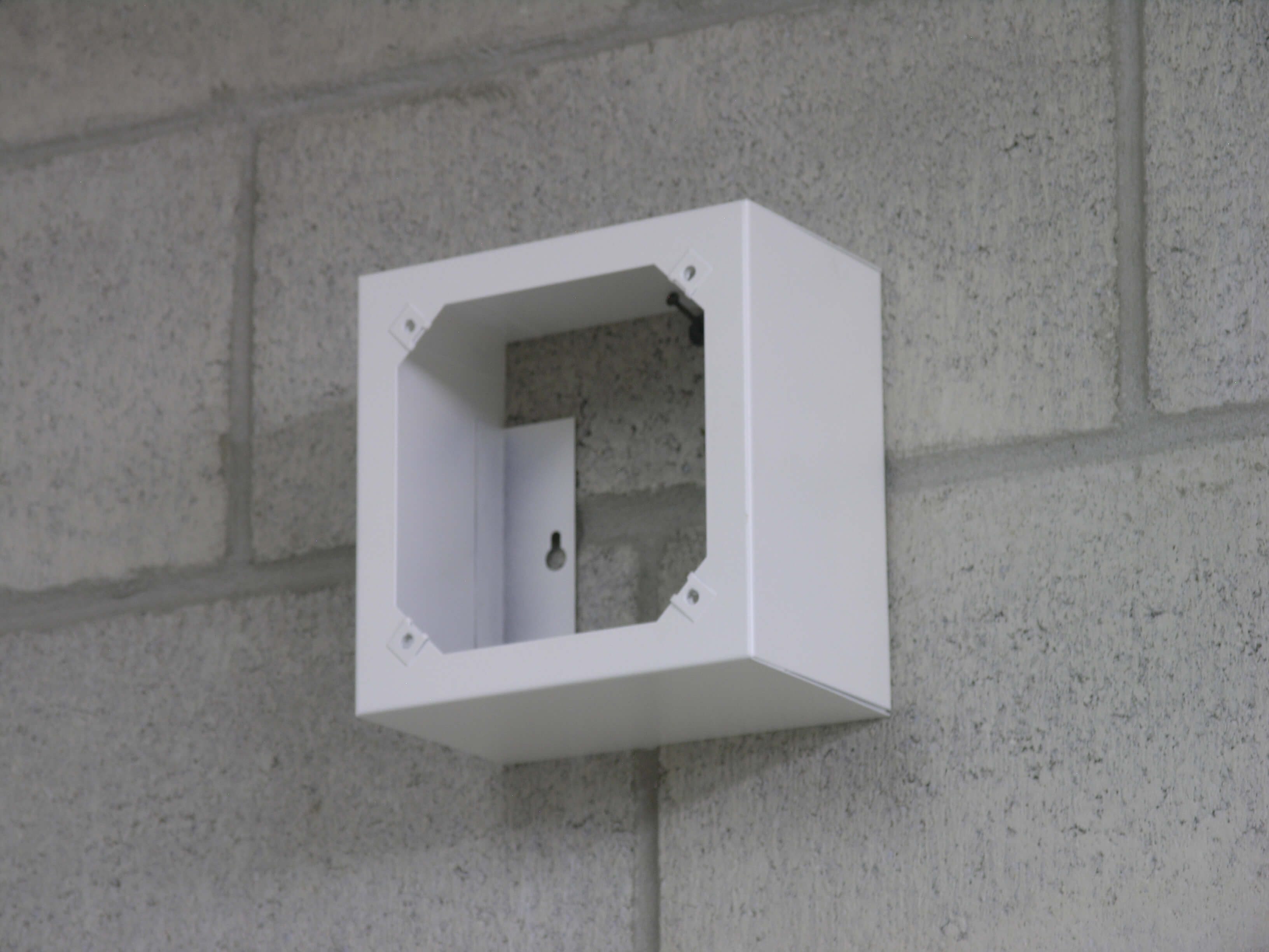McBride SMC40E Surface Mount Back Box - Heavy Duty Electrical Enclosure for Secure Wiring & Installations | Ideal for Commercial & Residential Use