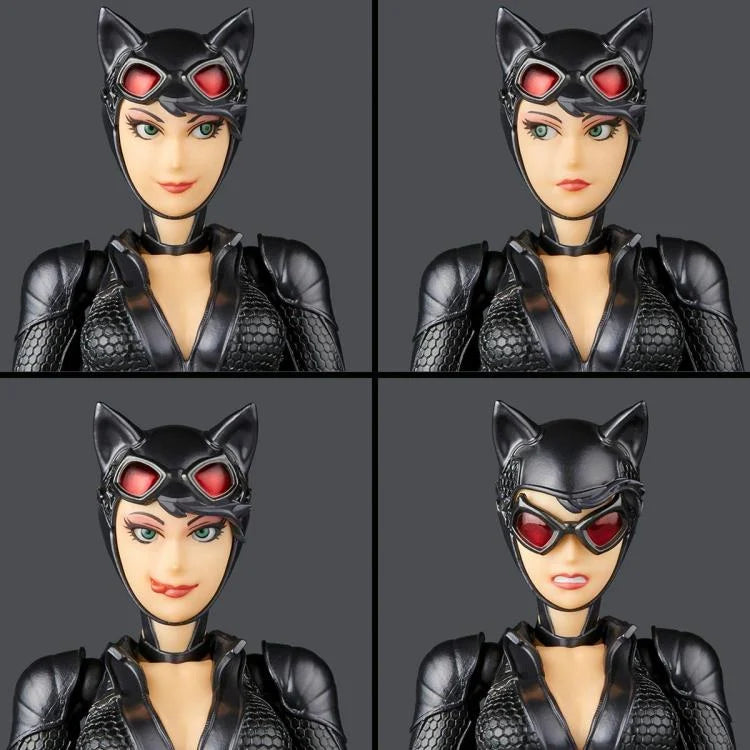 Amazing Yamaguchi Revoltech Figure Complex Catwoman Batman: Arkham Knight NR022 - Highly Articulated Collectible Action Figure for Display & Cosplay